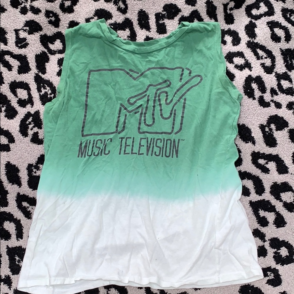 MTV Tie-dye tank